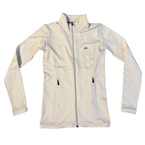 Kjus Diamond White Fleece Ladies Jacket Size XXS